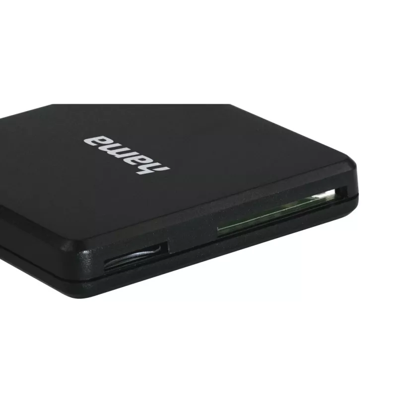 Hama USB 3.0 daudzkaršu lasītājs, SD/microSD/CF, melns