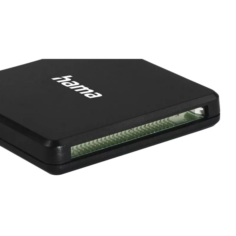 Hama USB 3.0 daudzkaršu lasītājs, SD/microSD/CF, melns