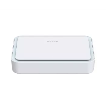 D-Link AX3000 Wi-Fi 6 ceļojumu maršrutētājs, balts, pārnēsājams, atbalsta 4G/5G, MicroSD