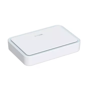 D-Link AX3000 Wi-Fi 6 ceļojumu maršrutētājs, balts, pārnēsājams, atbalsta 4G/5G, MicroSD