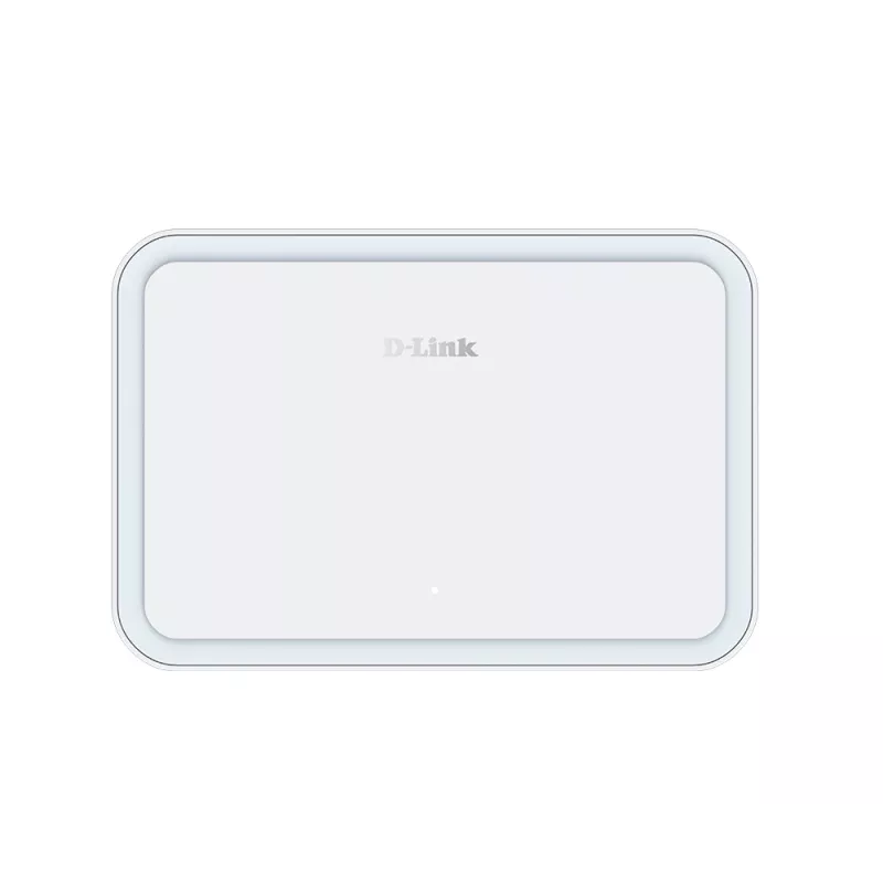 D-Link AX3000 Wi-Fi 6 ceļojumu maršrutētājs, balts, pārnēsājams, atbalsta 4G/5G, MicroSD