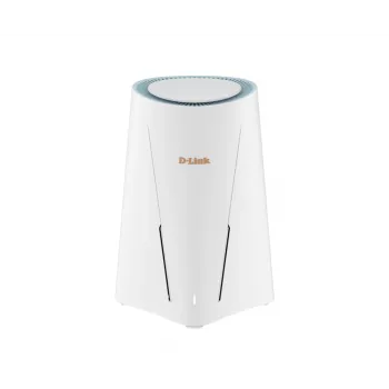 D-Link AX6000 Wi-Fi 6 SOHO maršrutētājs, Wi-Fi 6E (802.11ax), Divjoslu (2.4 GHz / 5 GHz), Ethernet LAN, Balts, Galda maršrutētājs