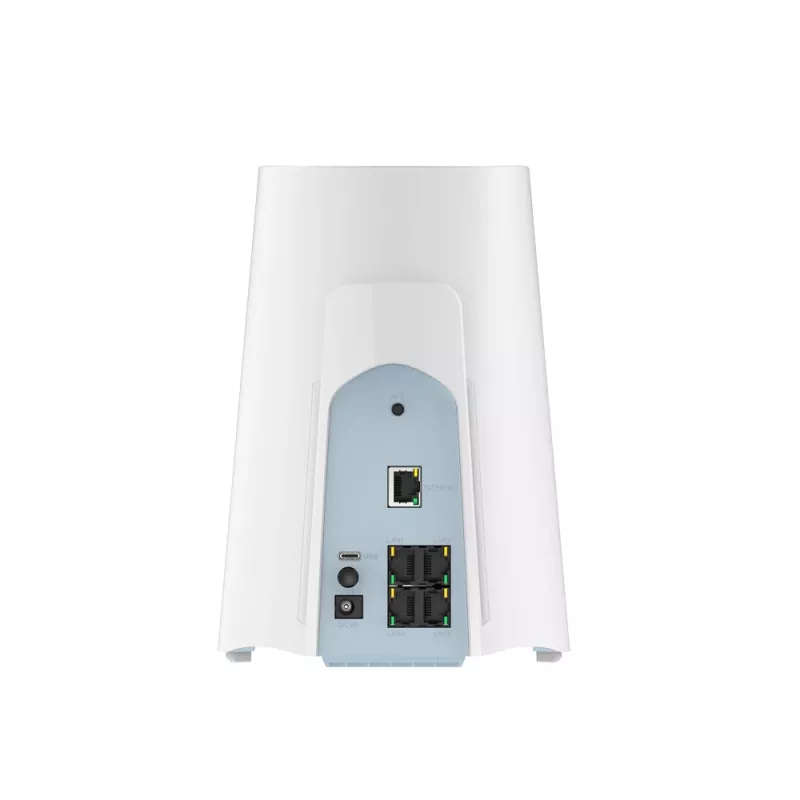 D-Link AX6000 Wi-Fi 6 SOHO maršrutētājs, Wi-Fi 6E (802.11ax), Divjoslu (2.4 GHz / 5 GHz), Ethernet LAN, Balts, Galda maršrutētājs