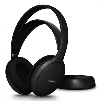 Philips SHC5200M2/12 Bezvadu austiņas TV skatīšanai, USB-C, melnas