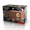 Portatīvais radio Adler AD 1171 — AM/FM, Bluetooth, 10 W RMS, bronzas krāsa