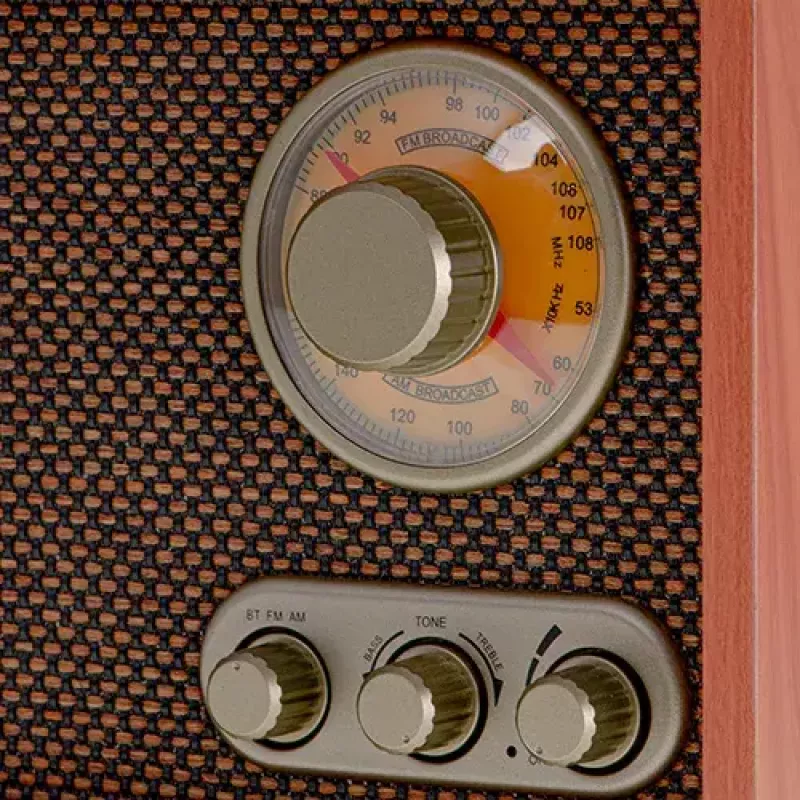 Portatīvais radio Adler AD 1171 — AM/FM, Bluetooth, 10 W RMS, bronzas krāsa