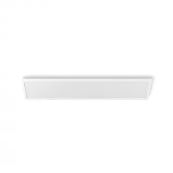 Philips Surimu Rectangle Panel viedie griestu lukturi, Bluetooth/Zigbee, 1200×300×48 mm, 220–240 V, balts
