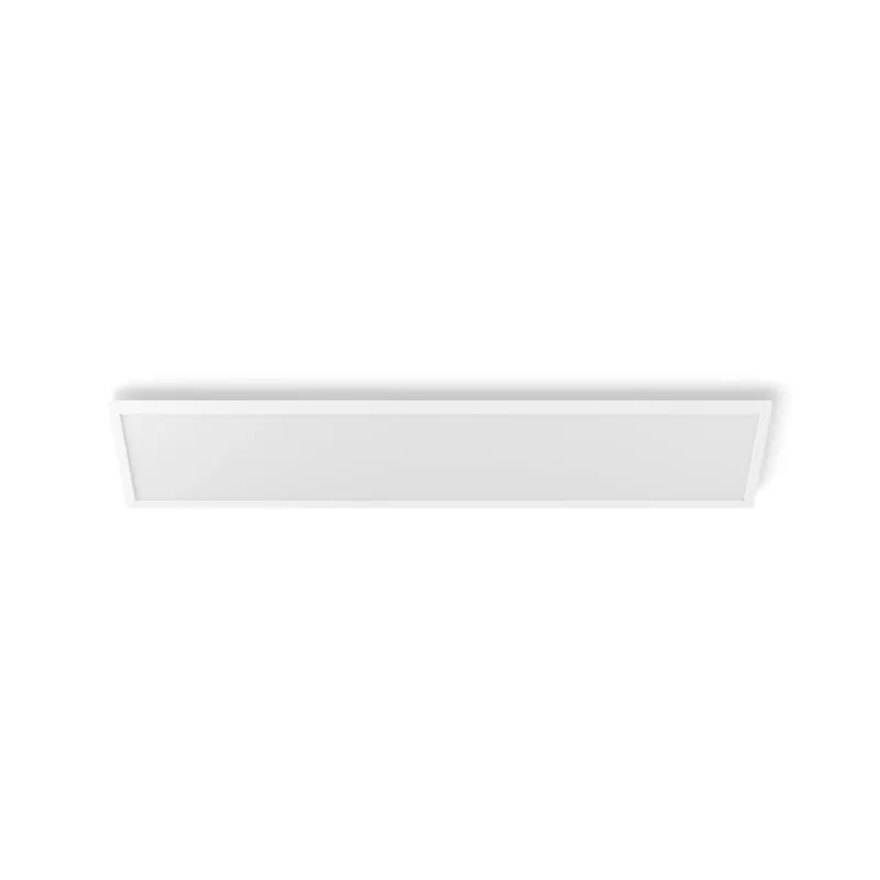 Philips Surimu Rectangle Panel viedie griestu lukturi, Bluetooth/Zigbee, 1200×300×48 mm, 220–240 V, balts