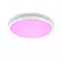 Philips Surimu Round Panel viedie griestu lukturi, Bluetooth/Zigbee, Balts, Alumīnijs, Daudzkrāsains, 2000 K