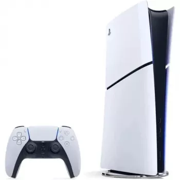 Sony PlayStation 5 Slim Digital Edition 825 GB Wi-Fi Melns, Balts