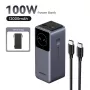 Portatīvais akumulators Ugreen 12000mAh 100W ātrā uzlāde