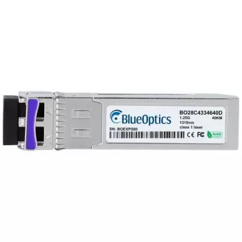 BlueOptics AT-SPBD40DUAL-14-BO optiskās šķiedras SFP raiduztvērējs, cSFP interfeiss, LC savienotājs, alumīnijs