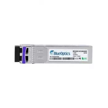Optiskās šķiedras cSFP raiduztvērējs BlueOptics GLC-2BX-D-40KM-BO 1250 Mbit/s, sudraba, MTBF 3 000 000 h