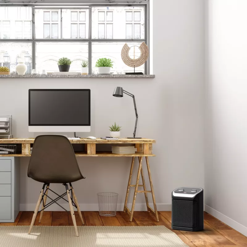 Rowenta Mini Excel SO9261 melns 1800 W keramiskais ventilatorsildītājs