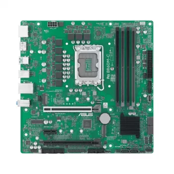 Mātesplate ASUS PRO B860M-C-CSM — Intel B860, LGA 1851 (Socket V1), Micro ATX, 4× DIMM DDR5, 256 GB max