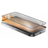 Cellularline Fortified Xtreme Glass aizsargstikls iPhone 16 – pastiprinātas malas, triecienizturīgs, viegli uzliekams