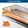 Cellularline Fortified Xtreme Glass aizsargstikls iPhone 16 – pastiprinātas malas, triecienizturīgs, viegli uzliekams
