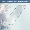 Cellularline Fortified Xtreme Glass aizsargstikls iPhone 16 – pastiprinātas malas, triecienizturīgs, viegli uzliekams