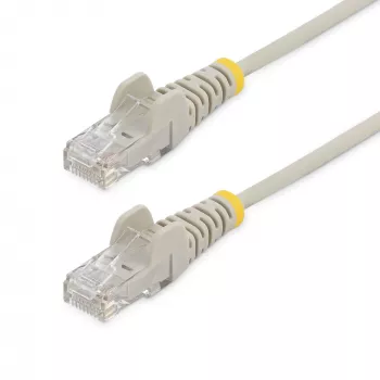 StarTech.com 0,5 m CAT6 kabelis - plāns - ar aizsargātiem RJ45 savienotājiem - pelēks