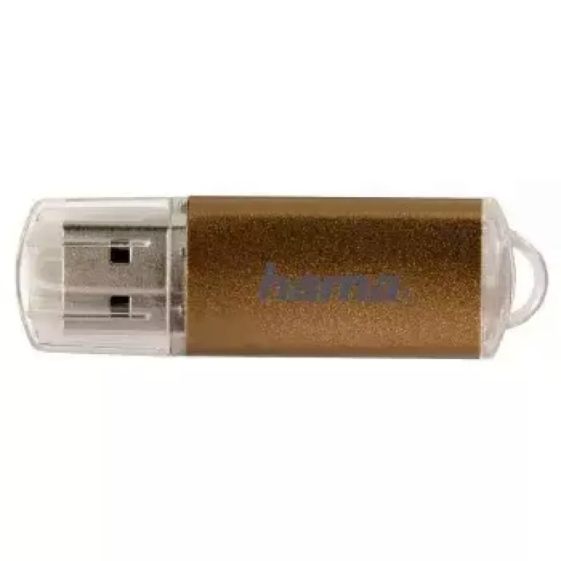 Hama 32GB Laeta USB zibatmiņa USB Type-A 2.0 Brūna, Caurspīdīga