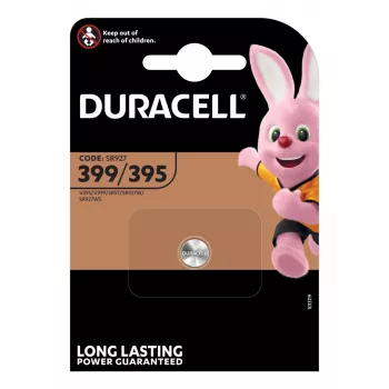 Duracell 399/395 SR57 sudraba-oksīda baterija, 1.5V, 1 gab.