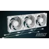 140 mm Ventilators Arctic Freezer P14 Pro Reverse A-RGB (Balts) — 166,5 m³/h, 5.1 mmH₂O, FDB, PWM, Kabeļa sadalītājs