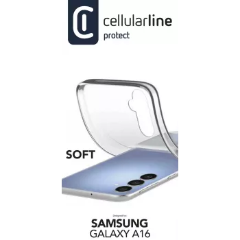 Cellularline Soft caurspīdīgs mīkstā gumijas vāciņš Samsung Galaxy A16