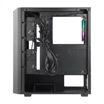 PC korpuss Azza Fighter Midi Tower Melns