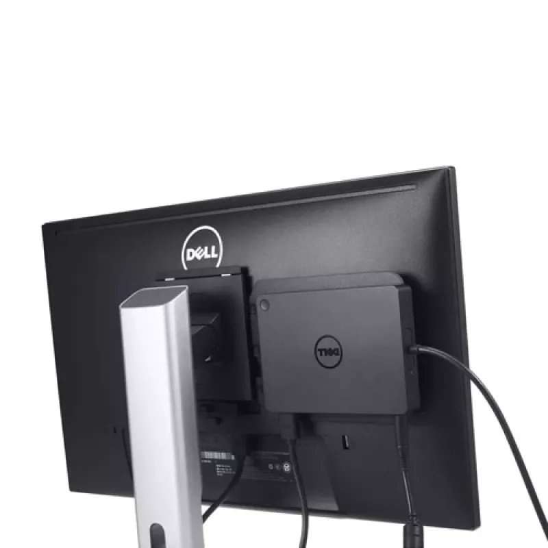 DELL WD15 180W vadu USB 3.2 Gen 1 (3.1 Gen 1) Type-C dokstacija melna