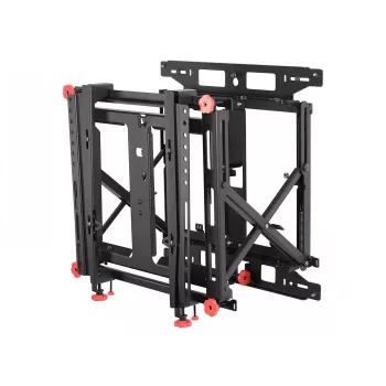 Peerless DS-VW775-QR sienas stiprinājums digitālajām izkārtnēm 152.4 cm (60 collas) Melns