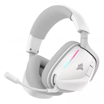 Austiņas Corsair VOID WIRELESS v2 vadu un bezvadu Bluetooth baltas