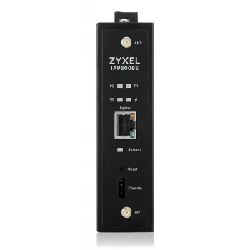 Bezvadu piekļuves punkts Zyxel IAP500BE — divu joslu 2.4/5 GHz, 5012 Mbit/s, PoE, 1×RJ-45, ārējās antenas, melns