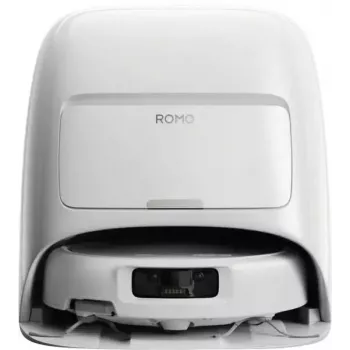 Robotputekļsūcējs un mops DJI ROMO S (Ūdens tvertnes versija) — Balts, 4.4 kg, 0.26 L putekļi, 4 L tīrs / 3.2 L netīrs ūdens, 5000 mAh