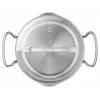 Katlu komplekts Tefal Duetto+ G719S7, nerūsējošais tērauds, 7 gab. (katliņi Ø16/20/24 cm, kastrolis Ø16 cm), indukcija, vāki, cepeškrāsns līdz 250°C