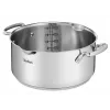 Katlu komplekts Tefal Duetto+ G719S7, nerūsējošais tērauds, 7 gab. (katliņi Ø16/20/24 cm, kastrolis Ø16 cm), indukcija, vāki, cepeškrāsns līdz 250°C