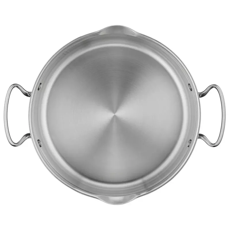 Katlu komplekts Tefal Duetto+ G719S7, nerūsējošais tērauds, 7 gab. (katliņi Ø16/20/24 cm, kastrolis Ø16 cm), indukcija, vāki, cepeškrāsns līdz 250°C