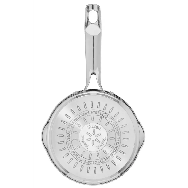 Katlu komplekts Tefal Duetto+ G719S7, nerūsējošais tērauds, 7 gab. (katliņi Ø16/20/24 cm, kastrolis Ø16 cm), indukcija, vāki, cepeškrāsns līdz 250°C