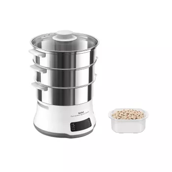 Tefal Convenient Series Deluxe VC502D tvaika katls 3 grozi 900 W Nerūsējošais tērauds, Balts