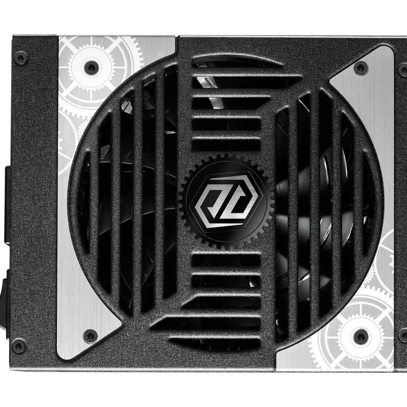Barošanas bloks ASROCK Taichi TC-1650T 1650 W 20+4 kontaktu ATX 80 PLUS Titanium, 135 mm ventilators, Melns