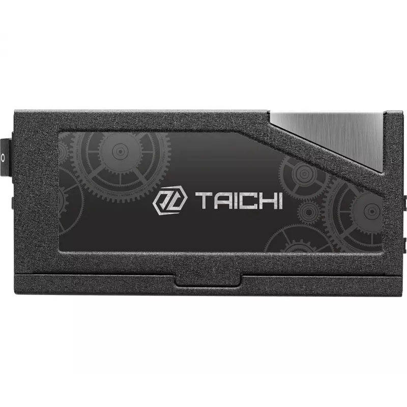 Barošanas bloks ASROCK Taichi TC-1650T 1650 W 20+4 kontaktu ATX 80 PLUS Titanium, 135 mm ventilators, Melns