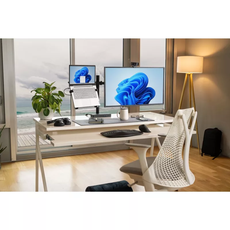 Kensington Pro Fit Ergo KB675 EQ TKL uzlādējama tastatūra, Tenkeyless, bezvadu, Bluetooth, membrānas, QWERTY, melna