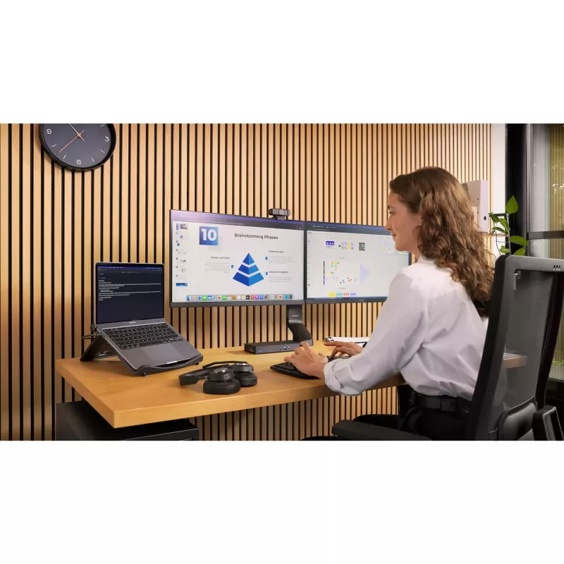 Kensington Pro Fit Ergo KB675 EQ TKL uzlādējama tastatūra, Tenkeyless, bezvadu, Bluetooth, membrānas, QWERTY, melna