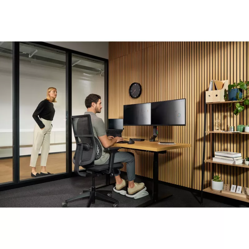 Kensington Pro Fit Ergo KB675 EQ TKL uzlādējama tastatūra, Tenkeyless, bezvadu, Bluetooth, membrānas, QWERTY, melna