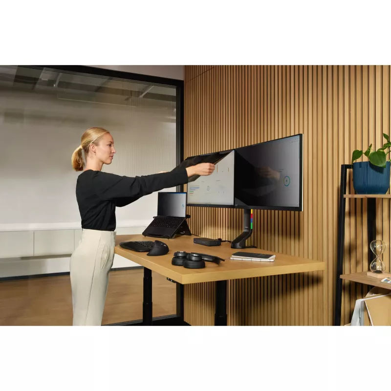 Kensington Pro Fit Ergo KB675 EQ TKL uzlādējama tastatūra, Tenkeyless, bezvadu, Bluetooth, membrānas, QWERTY, melna