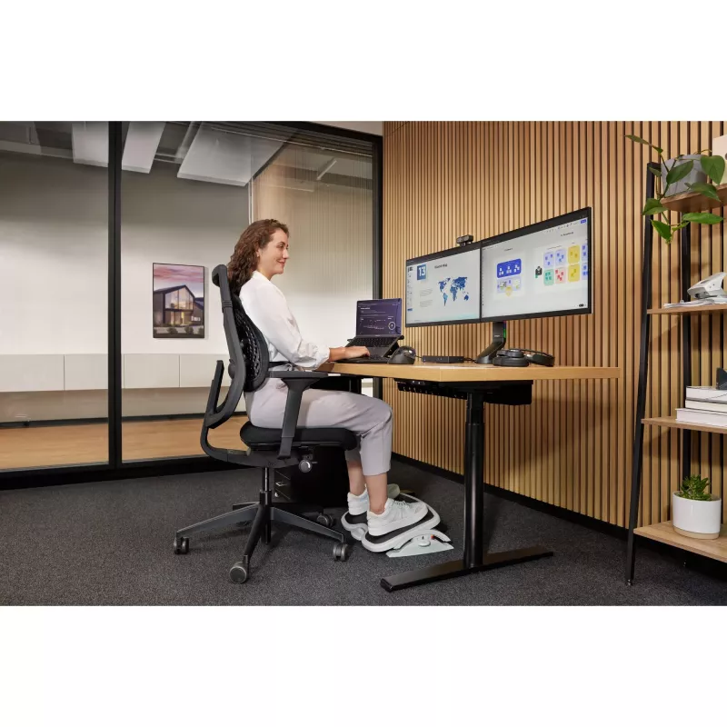 Kensington Pro Fit Ergo KB675 EQ TKL uzlādējama tastatūra, Tenkeyless, bezvadu, Bluetooth, membrānas, QWERTY, melna