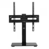 TV statīvs MACLEAN MC-132 32–55 collu ekrāniem, līdz 35 kg, 20° pagriešana, VESA 75x75–400x400