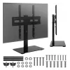 TV statīvs MACLEAN MC-132 32–55 collu ekrāniem, līdz 35 kg, 20° pagriešana, VESA 75x75–400x400