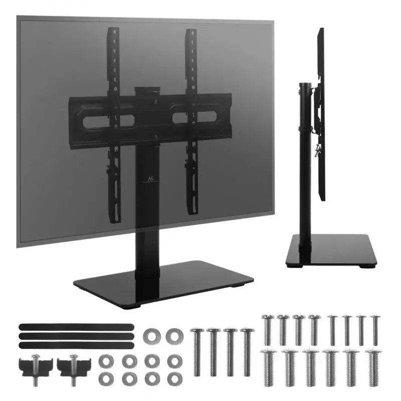 TV statīvs MACLEAN MC-132 32–55 collu ekrāniem, līdz 35 kg, 20° pagriešana, VESA 75x75–400x400