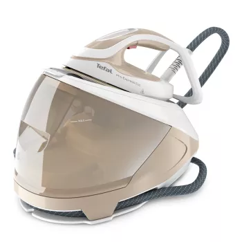 Tefal Pro Express Eco GV9E22E0 tvaika gludināšanas stacija 2200 W 1.8 L Durilium AirGlide Autoclean zole Beige, Balta