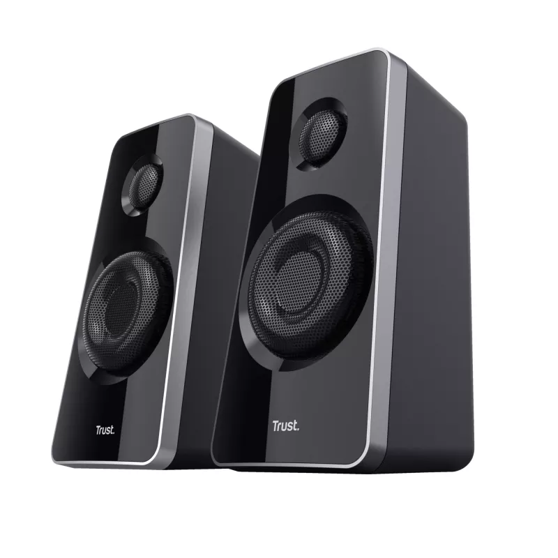 Trust Tytan skaļruņu komplekts 2.1 kanāli, 60 W RMS, universāls, melns